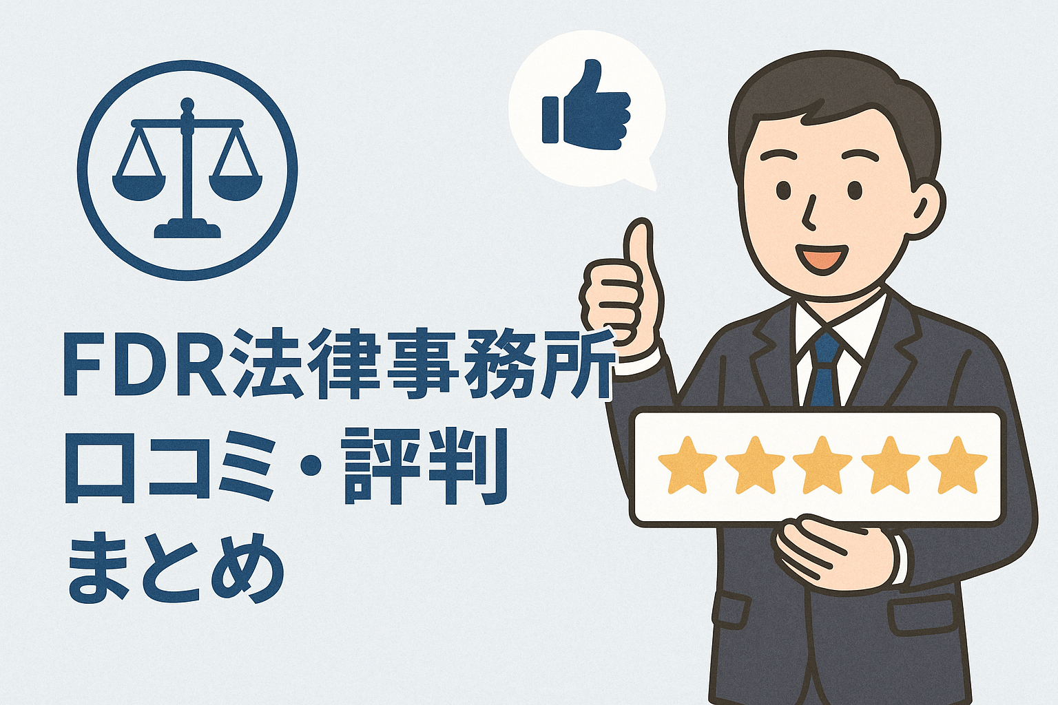 FDR法律事務所の口コミ・評判まとめ