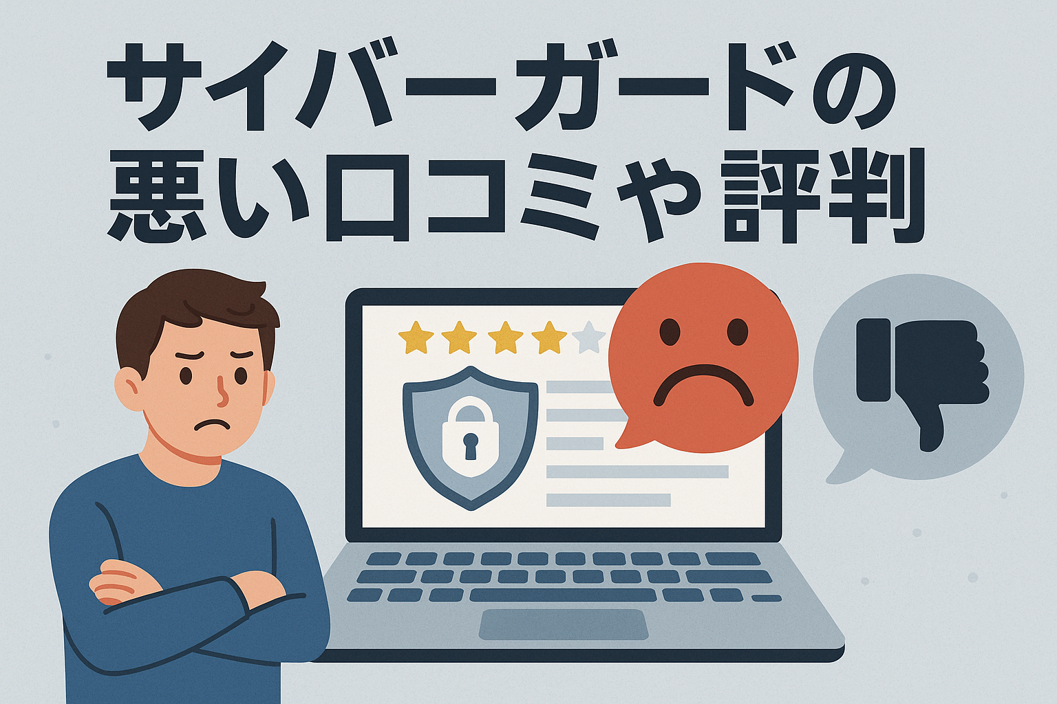 サイバーガードの悪い口コミや評判