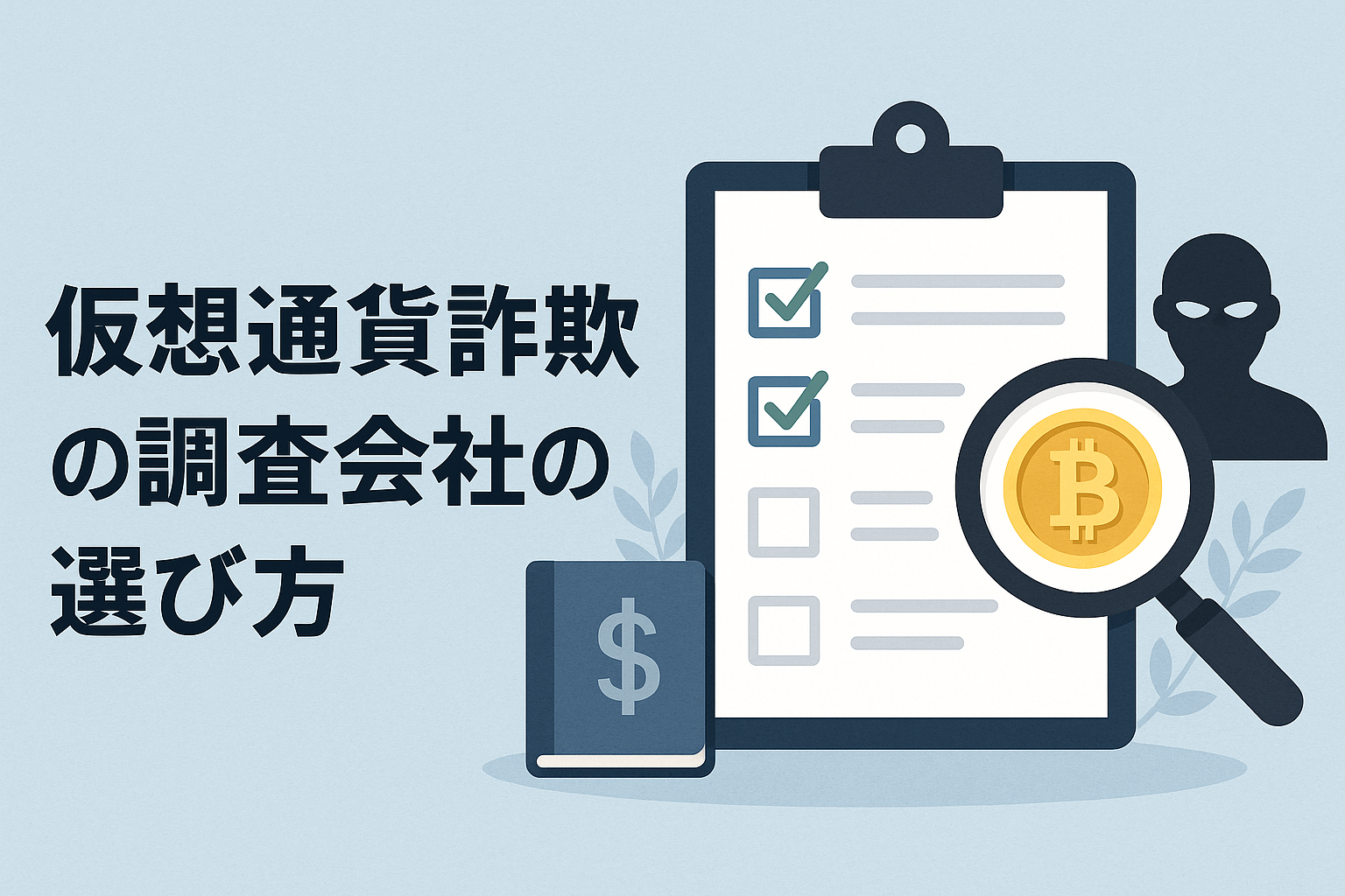 仮想通貨詐欺調査会社の選び方
