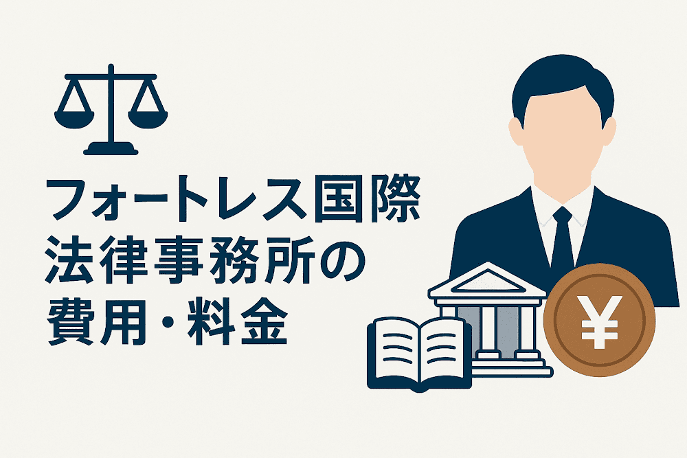 フォートレス国際法律事務所の費用・料金