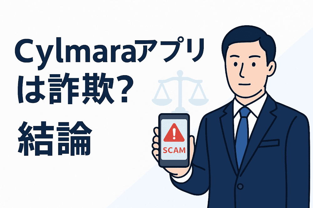 cylmaraアプリは詐欺？結論